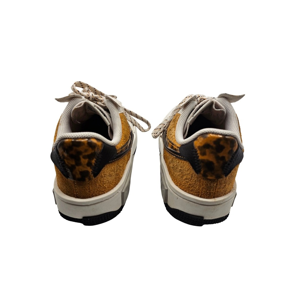 Nike Womens Air Force 1 Fontanka 7.5 Tortoise Shell Suede Leather - Picture 5 of 12